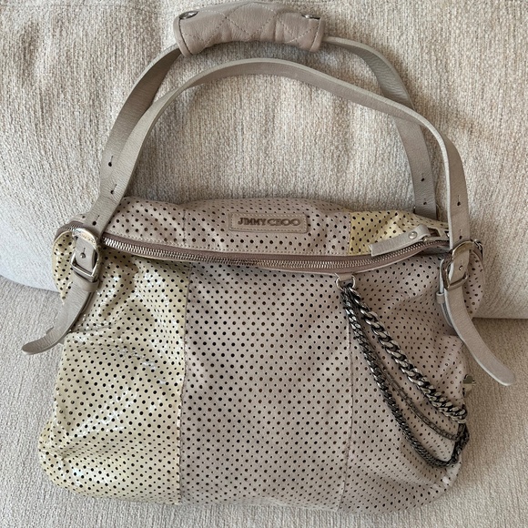 Jimmy Choo Biker Shoulder Bag